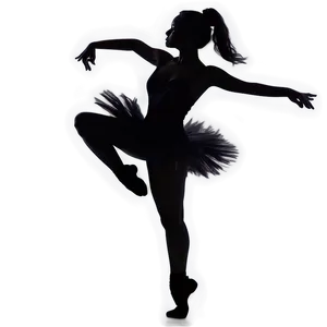 Classic Dancer Silhouette Png 05212024 PNG image