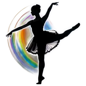 Classic Dancer Silhouette PNG 05212024