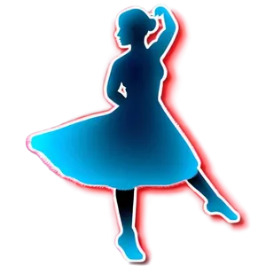 Classic Dancer Silhouette PNG Ctc