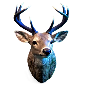 Classic Deer Head Profile Png Mrq PNG image