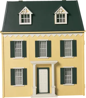 Classic Dollhouse Exterior PNG image