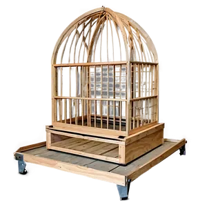Classic Dome Top Cage PNG Aor13 PNG