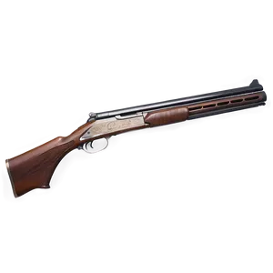 Classic Double Barrel Shotgun Png Vvq3 PNG image