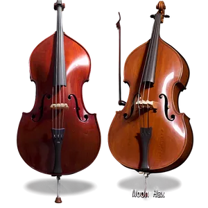 Classic Double Bass Outline Png Eod PNG image