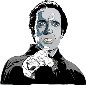 Classic Dracula Illustration PNG image