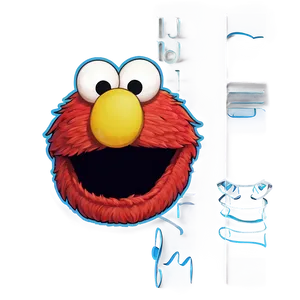 Classic Elmo Face Expression Png Puu PNG image