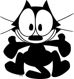 Classic Felix The Cat Animation PNG image