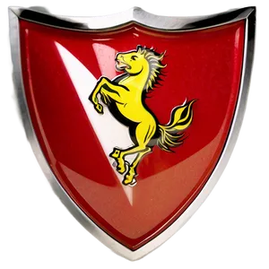 Classic Ferrari Emblem Png Wcb PNG image