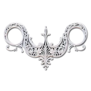 Classic Filigree Scrollwork Png Loy PNG image