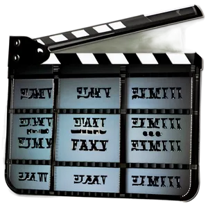 Classic Film Slate Icon Png 06262024 PNG image