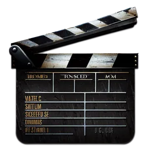 Classic Film Slate Icon Png 06262024 PNG image