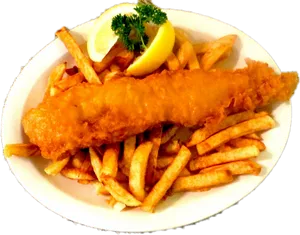 Classic Fishand Chips Dish