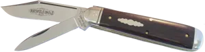 Classic Folding Pocket Knife PNG image