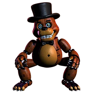 Classic Freddy Fazbear Design Png Lui PNG image