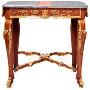 Classic French Bar Table PNG 90