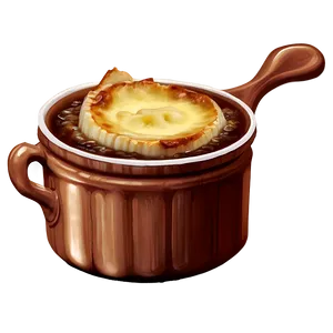 Classic French Onion Soup PNG 05242024