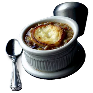 Classic French Onion Soup PNG 69
