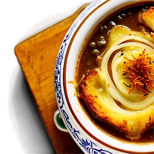 Classic French Onion Soup PNG 76