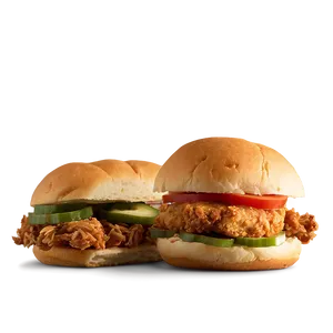 Classic Fried Chicken Sandwich Png 06132024 PNG image