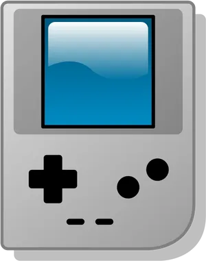 Classic_ Gameboy_ Vector_ Illustration.png PNG image