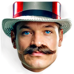 Classic Gentleman Mustache PNG Avy8 PNG