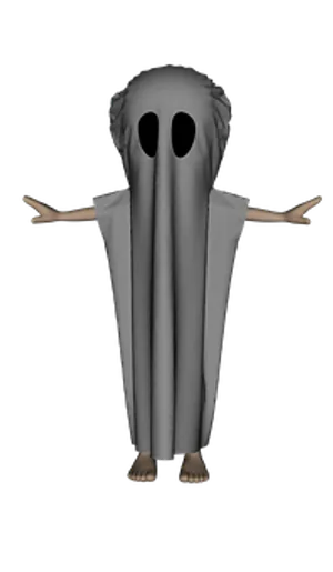 Classic Ghost Costume PNG image