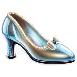 Classic Glass Slipper Picture Png 06132024 PNG image