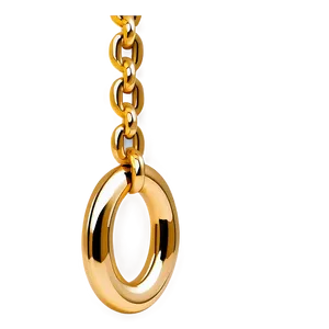 Classic Gold Chain PNG Jjd79