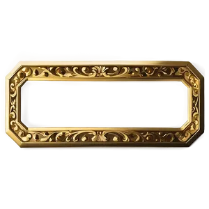 Classic Gold Plaque PNG 16 PNG