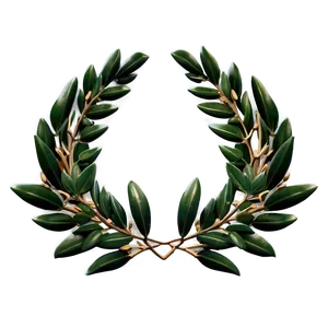 Classic Greek Laurels Png Rxh PNG image