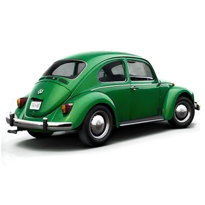 Classic Green Vw Beetle Png 95 PNG image