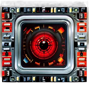 Classic Hal 9000 Interface PNG 2