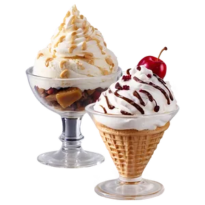 Classic Ice Cream Sundae Png 06282024 PNG image