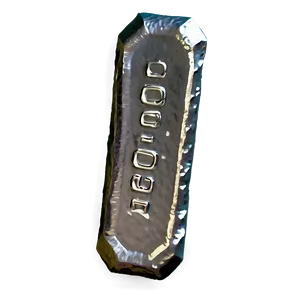 Classic Iron Ingot PNG Hbk