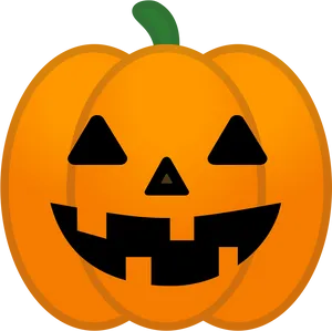 Classic Jack O Lantern Face PNG image