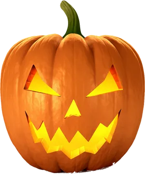 Classic Jack O Lantern Pumpkin PNG image