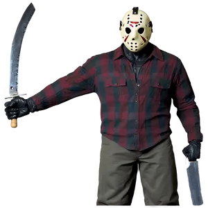 Classic Jason Voorhees Pose Png 6 PNG image