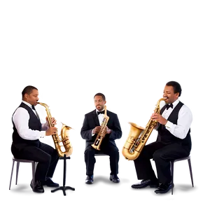 Classic Jazz Band Png 06122024 PNG image