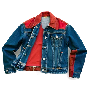 Classic Jean Jacket Png 06132024 PNG image