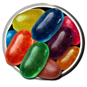 Classic Jelly Beans PNG Nvn52 PNG