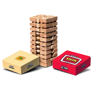 Classic Jenga Game Png 95 PNG image