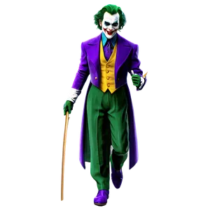 Classic Joker Character PNG Inb41