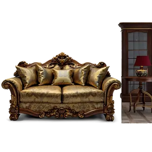 Classic Living Room Elegance Png 05242024 PNG image