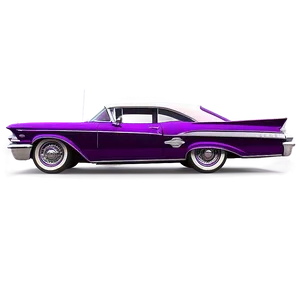 Classic Lowrider Car Design Png 06112024 PNG image