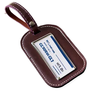 Classic Luggage Tag PNG 99