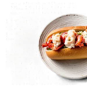 Classic Maine Lobster Roll PNG Dki PNG