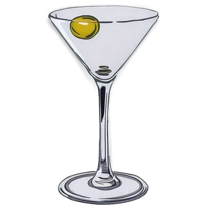 Classic Martini Glass Png 59 PNG image