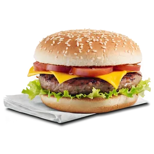 Classic Mcdonald's Burger Png 19 PNG image