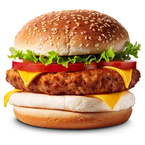 Classic Mcdonald's Burger Png Lwo17 PNG image