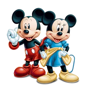 Classic Mickey And Minnie Png 89 PNG image